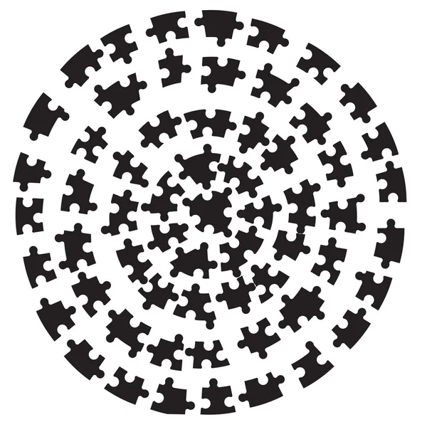 パズルのベクトルの背景 — ストックベクタ