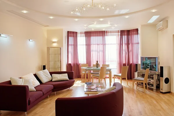 A sala de estar em estilo moderno — Fotografia de Stock