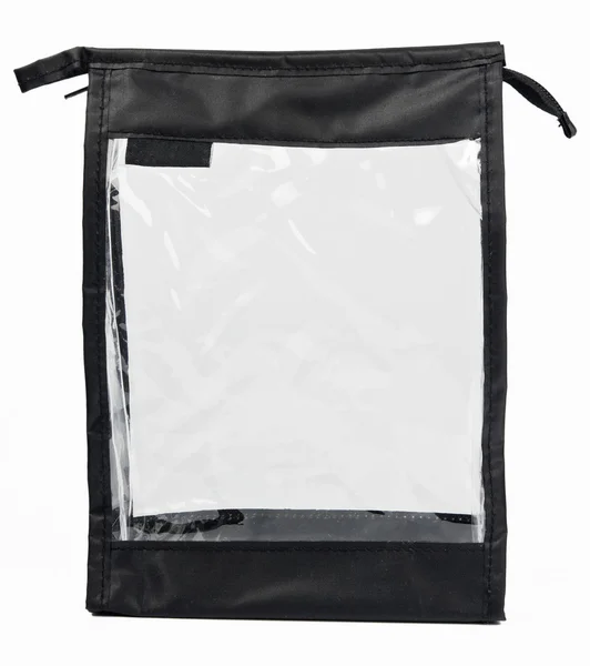 Pequeno saco de tecido sintético vazio — Fotografia de Stock