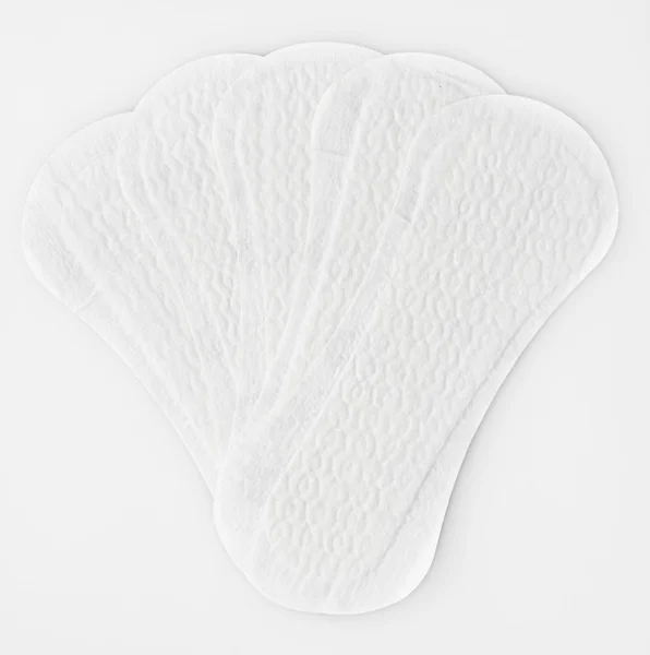 白色护垫 — 图库照片
