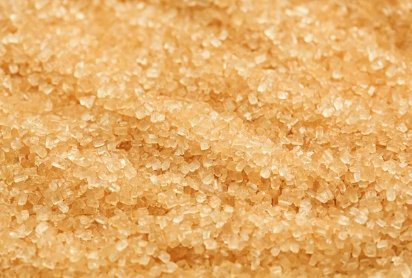 Açúcar de cana de grãos grosseiros — Fotografia de Stock
