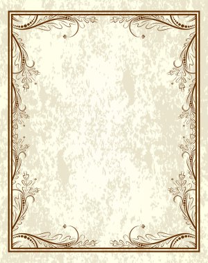 Elegant vintage background clipart