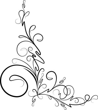 Original decorative corner clipart