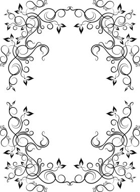 Decorative frame. clipart