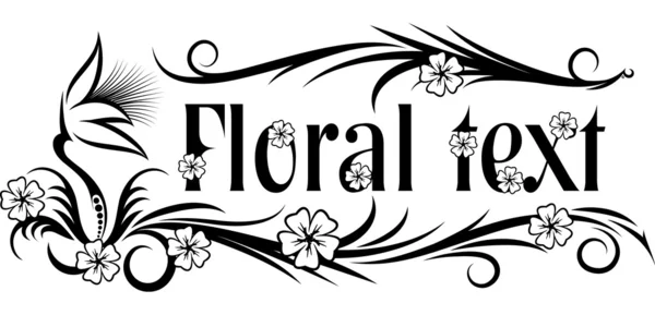 Resumo fundo floral — Vetor de Stock
