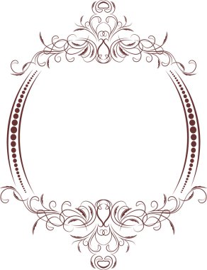 Decorative frame. clipart