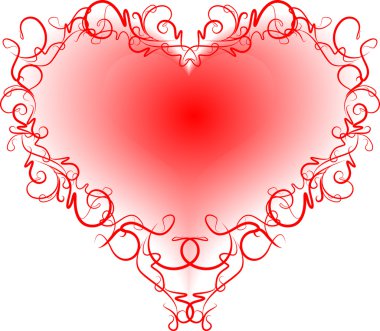 Abstract heart. clipart