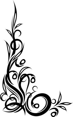 Original decorative corner clipart