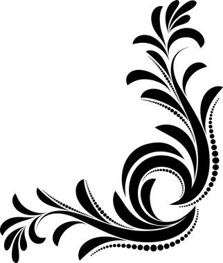 Original decorative corner clipart