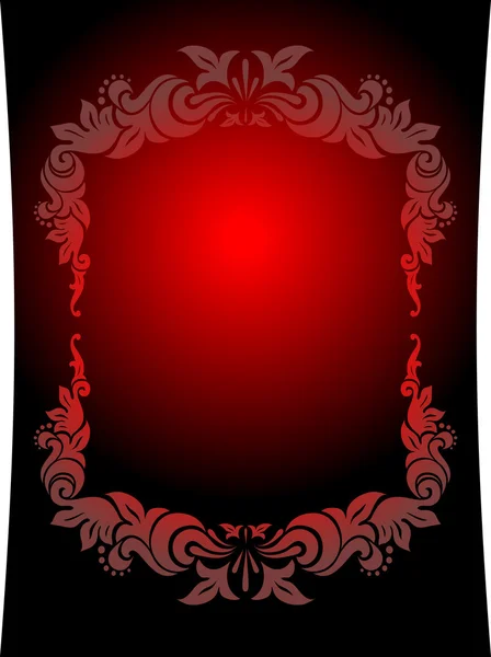优雅红色背景 — 图库矢量图片