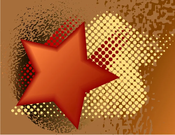 Diseño abstracto con estrellas . — Vector de stock