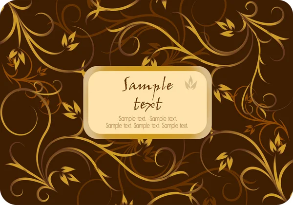 Vintage frames for text — Stock Vector