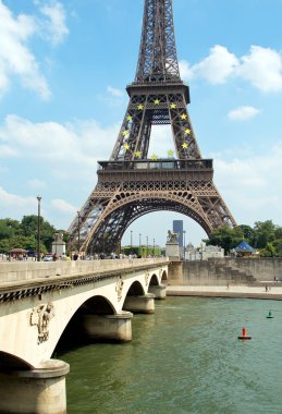 The Eiffel Tower, Paris, France clipart