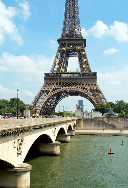 Eyfel Kulesi, Paris, Fransa — Stok fotoğraf