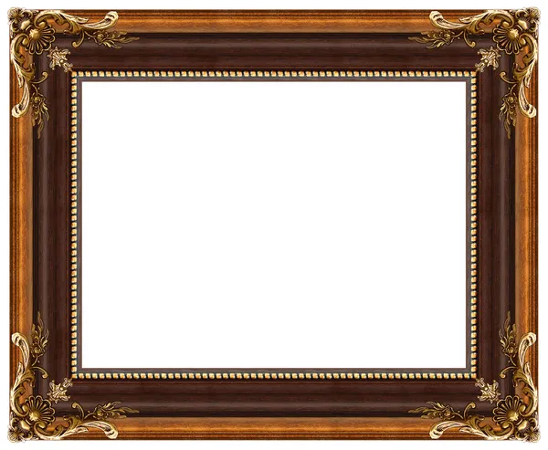 Овальна золота рамка зображення Ліцензійні Стокові Фото