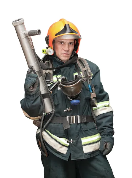 A tűzoltók a regimentals — Stock Fotó