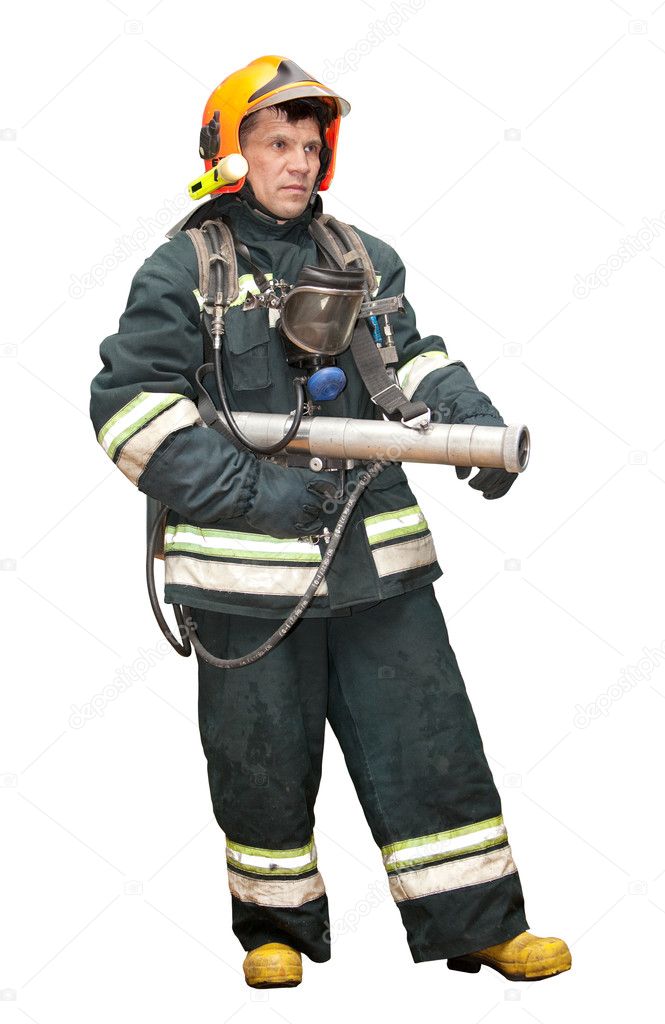 The fireman in regimentals