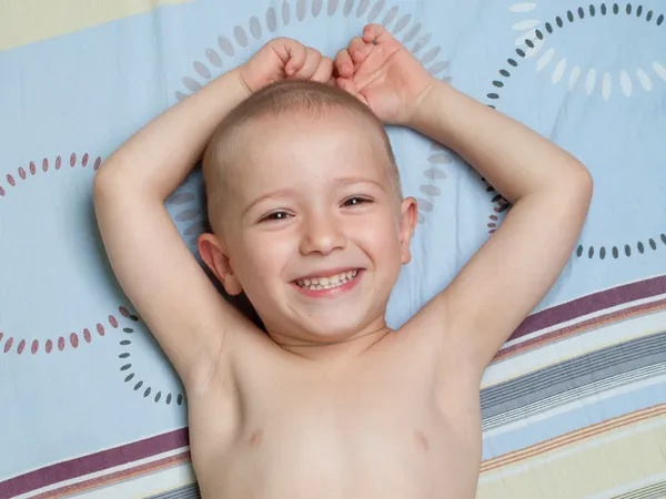 Criança sorrindo — Fotografia de Stock