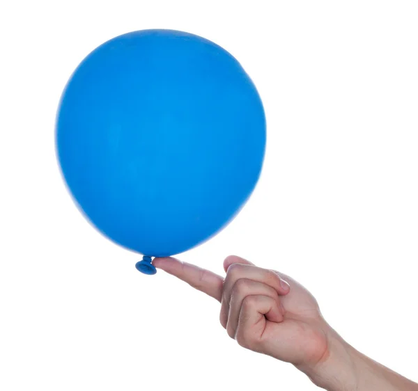 Elinde balon — Stok fotoğraf