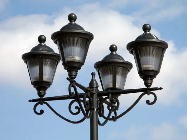 Equipamento de iluminação pública — Fotografia de Stock