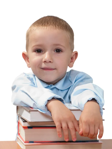 Dítě s knihou — Stock fotografie
