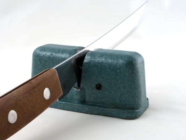 Afilador de cuchillo de acero — Foto de Stock