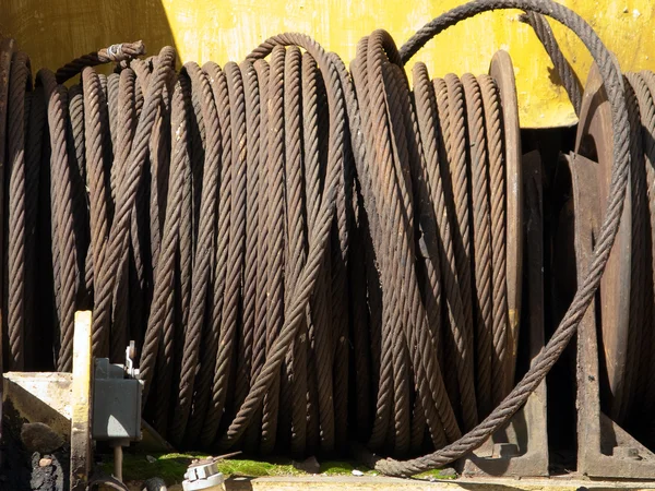 Corda de aço — Fotografia de Stock