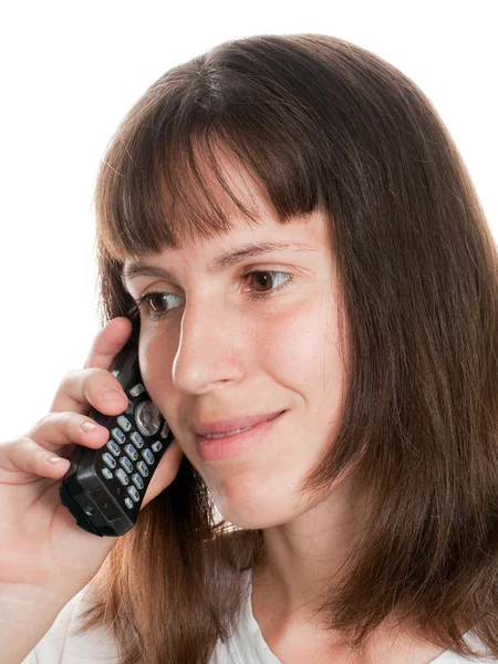 Telefone falando — Fotografia de Stock