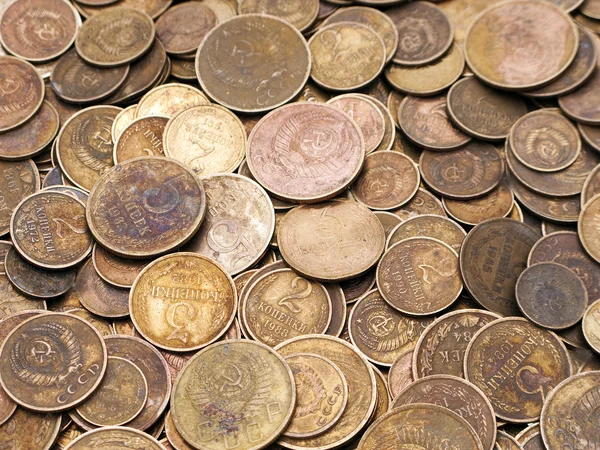 Fondos de monedas — Foto de Stock