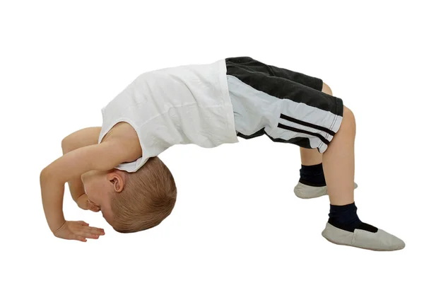 Exercício infantil — Fotografia de Stock