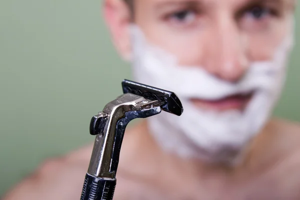 Shaving — Stock Photo, Image