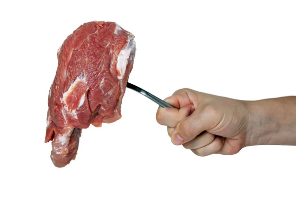 Cibo a base di carne — Foto Stock