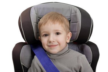 Safety car seat clipart