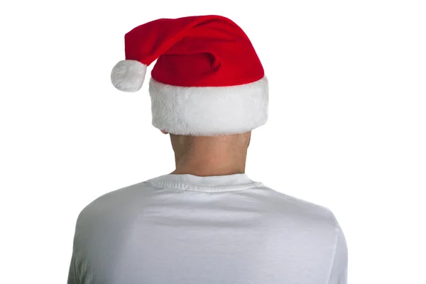 Santa rear view — Stock Photo, Image