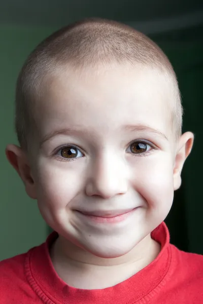 작은 아이 미소 — 스톡 사진