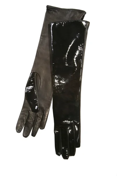 Black leather glothes — Stock Photo, Image