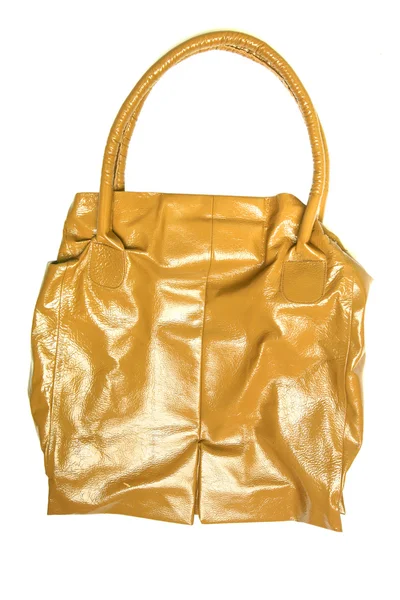 Золотая сумка — стоковое фото
