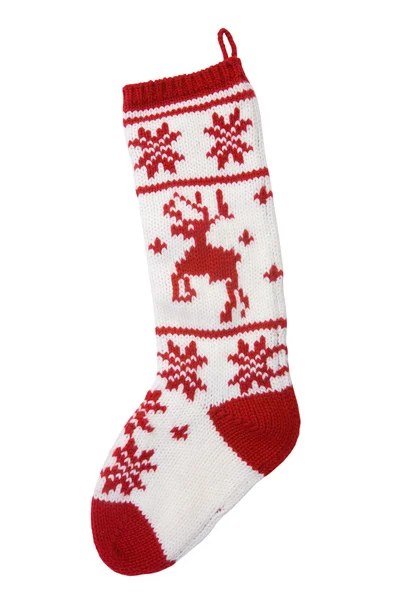 Sock skarpeta świąteczna — Zdjęcie stockowe