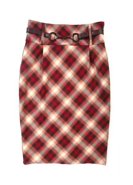 Checkered Skirt — Stock Photo, Image