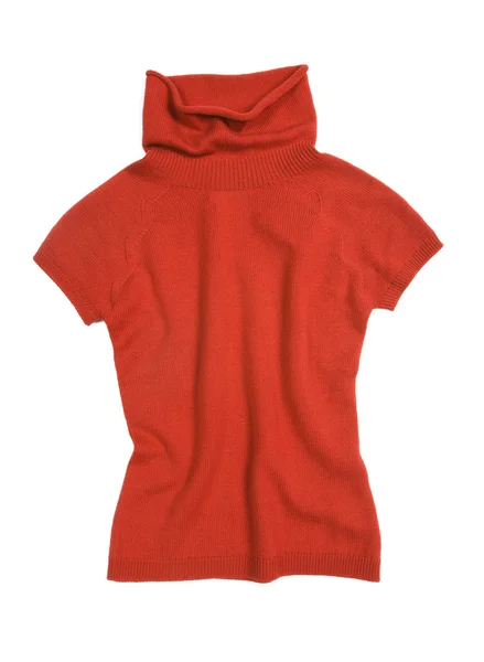 Κόκκινο πουλόβερ — Φωτογραφία Αρχείου