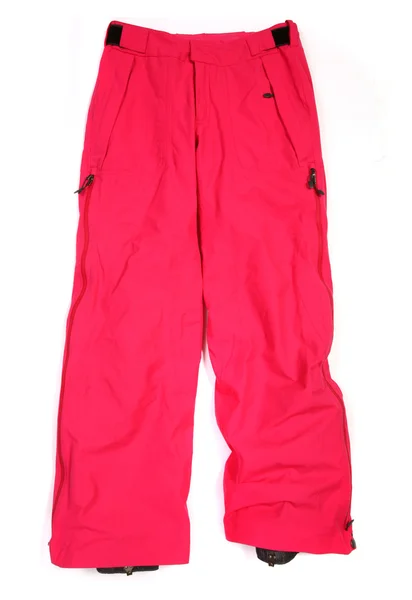 Pantalones esquí rosa — Foto de Stock