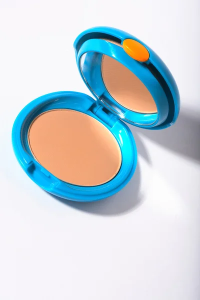 Cosmetic compact powder — Stock Photo, Image