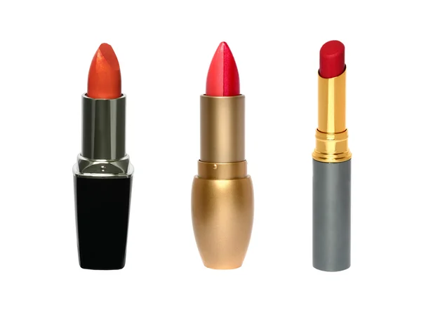 Three lipsticks set — Stock Photo, Image