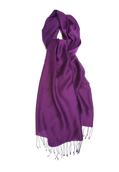 Фиолетовый шарф — стоковое фото