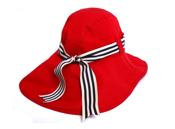 Czerwony kapelusz retro — Zdjęcie stockowe