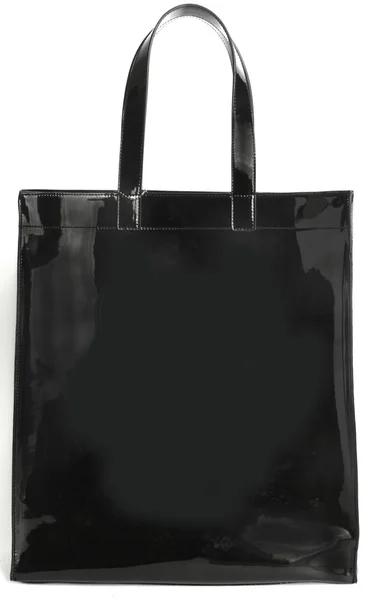 Розкішний чорний сумочка — стокове фото