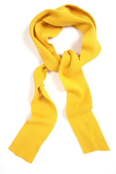 Bufanda amarilla — Foto de Stock