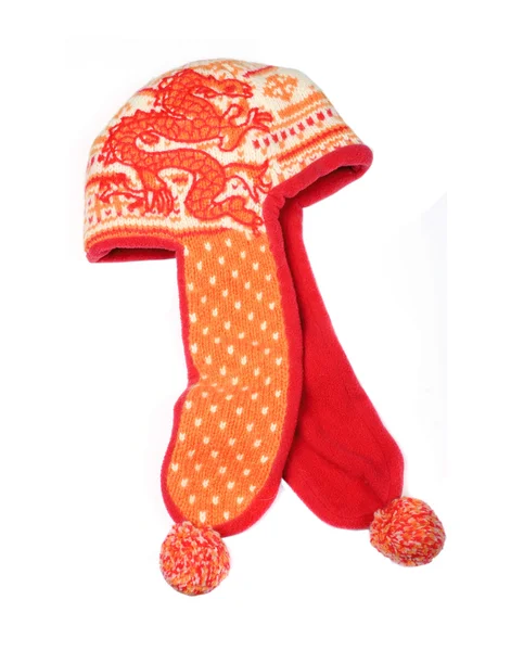Cappello ornamento in maglia — Foto Stock
