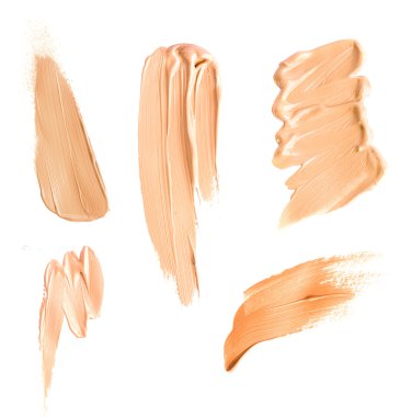 Tone cream samples clipart