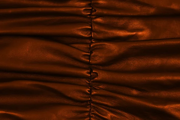 青銅色の革の質感 — ストック写真
